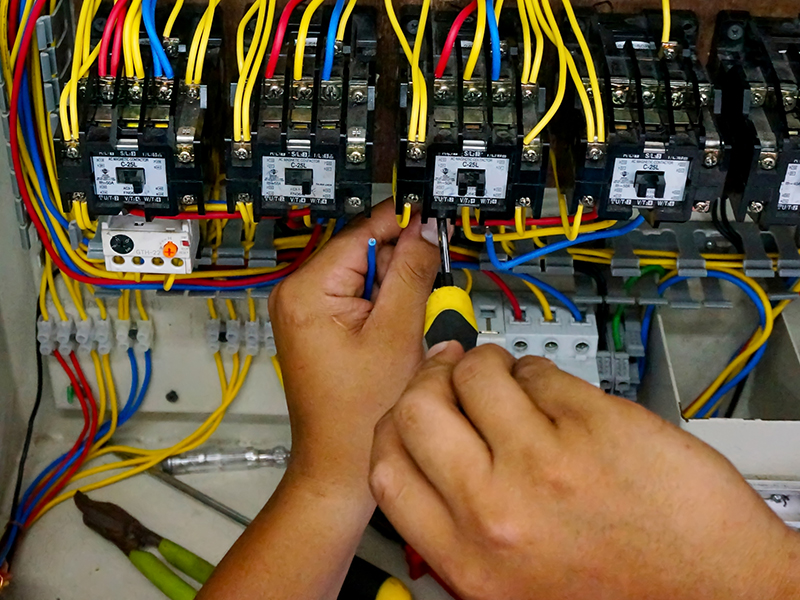 electric panel installation